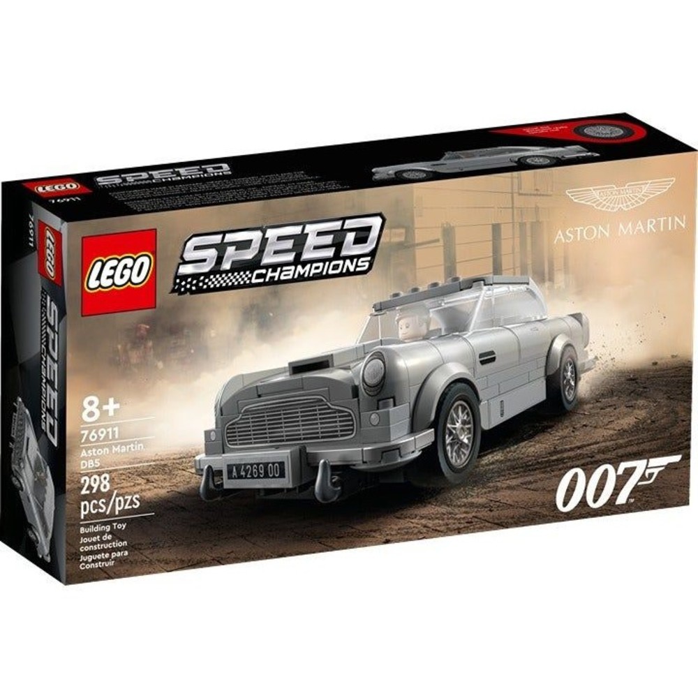 LEGO Speed Champions 007 Aston Martin DB5 76911 Building Set (298 Pieces)